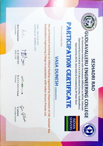 Certificate 7